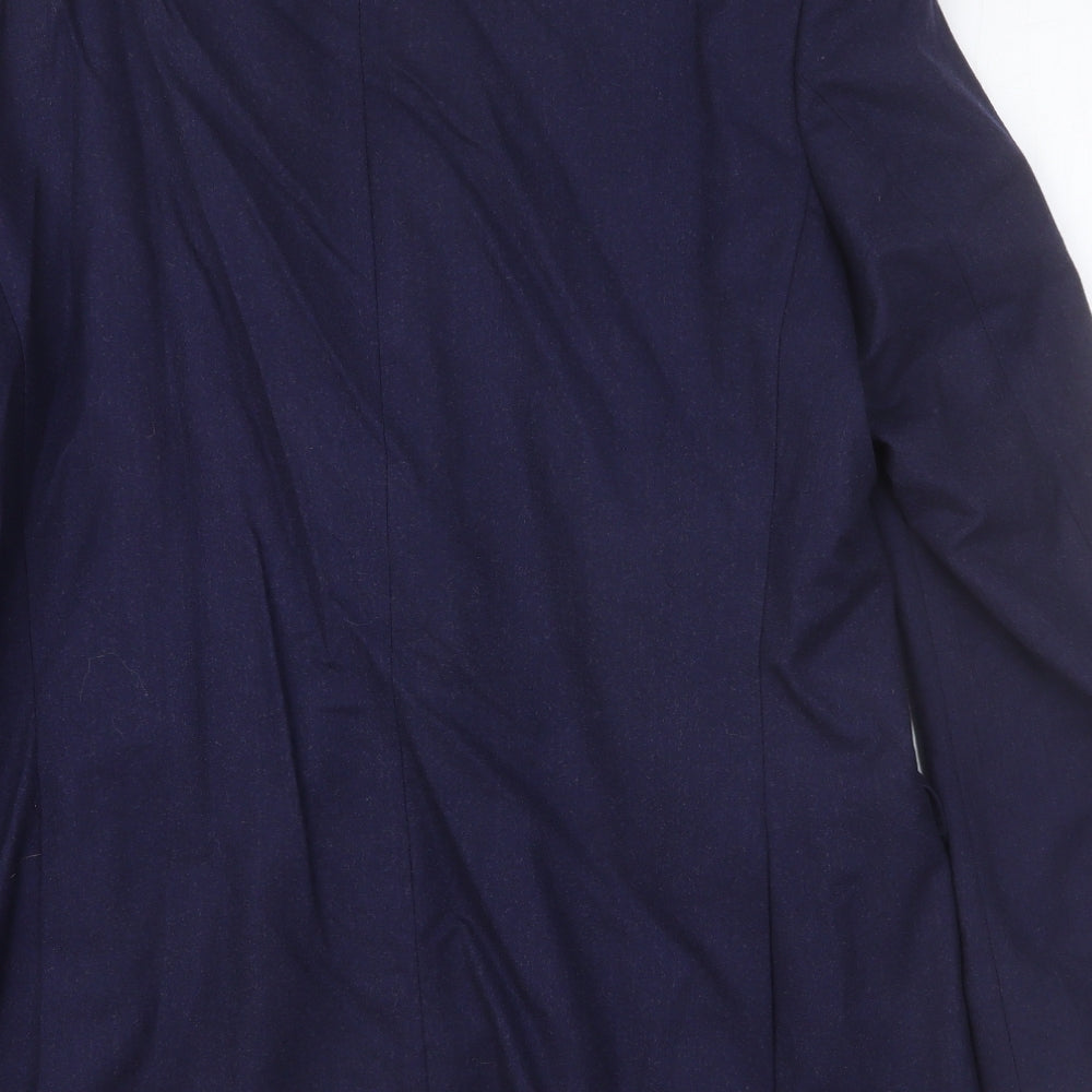 Alexandre Mens Blue Wool Jacket Suit Jacket Size 44 Regular