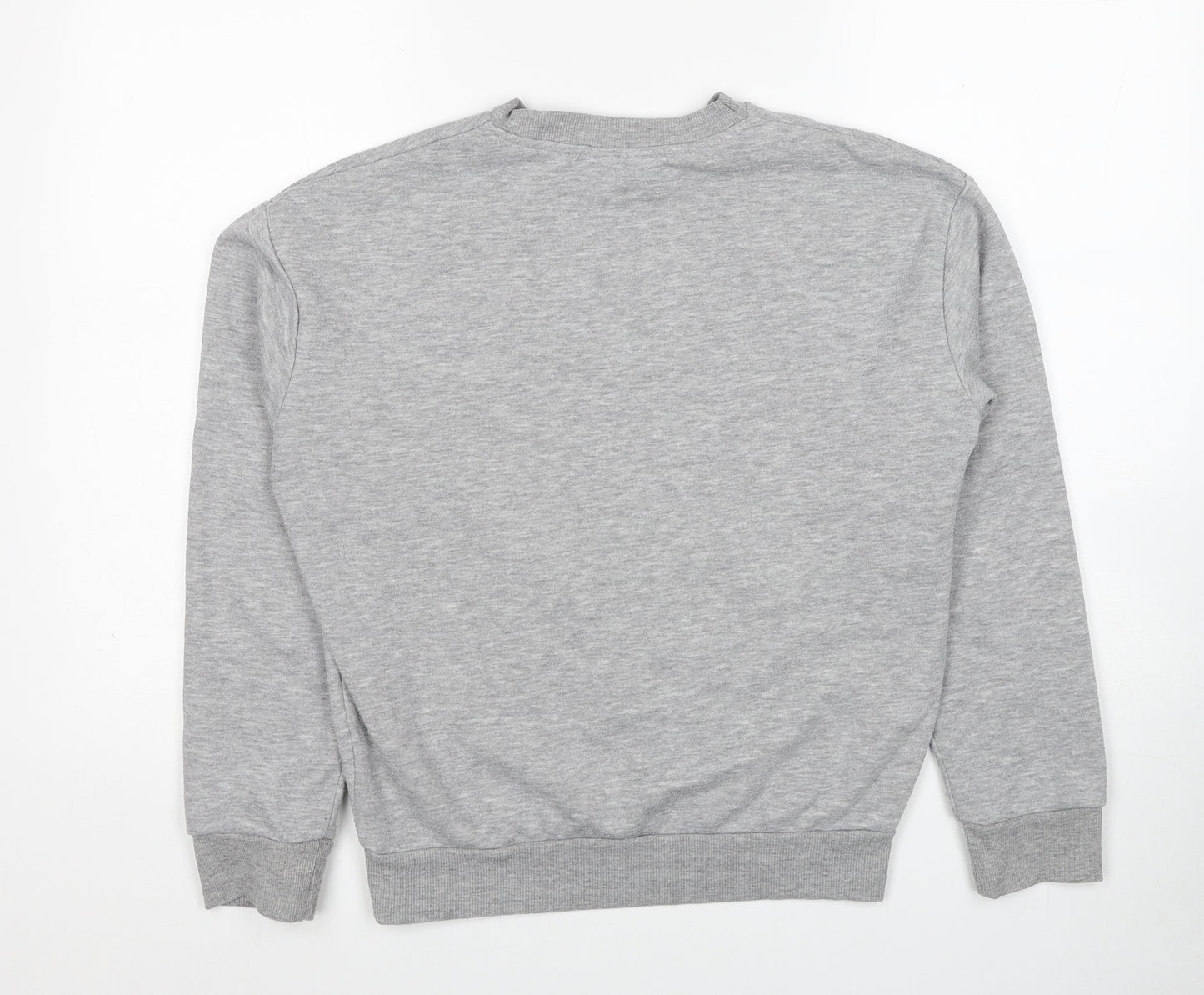 Disney Womens Grey Polyester Pullover Sweatshirt Size 4 Pullover - Christmas Winnie the Pooh