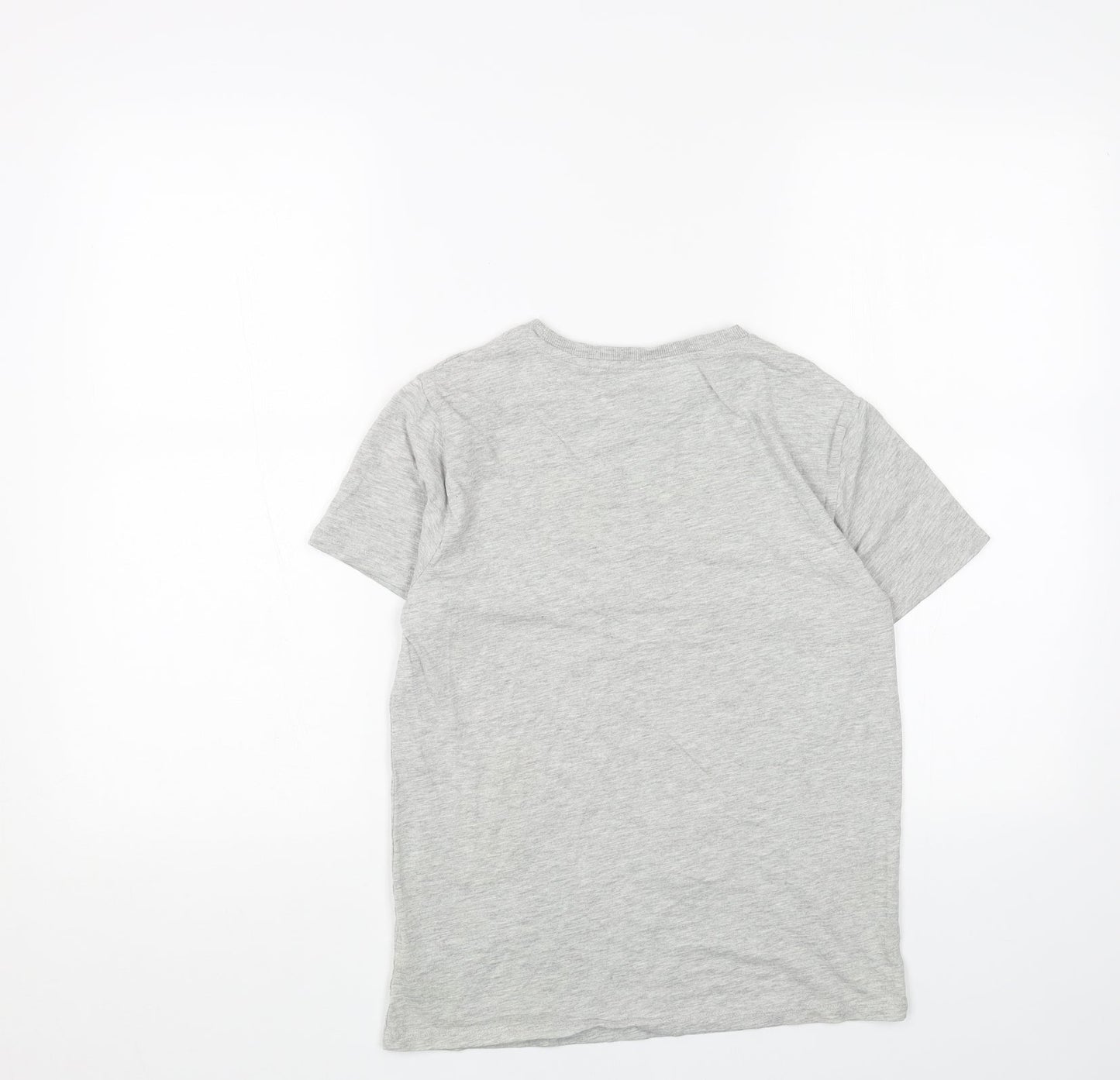 Roblox Boys Grey Cotton Basic T-Shirt Size 11 Years Round Neck Pullover - Ninja Roblox