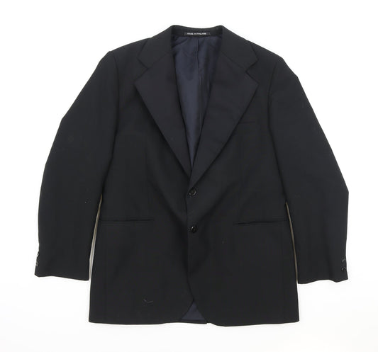 Burton Mens Black Polyester Jacket Suit Jacket Size M Regular