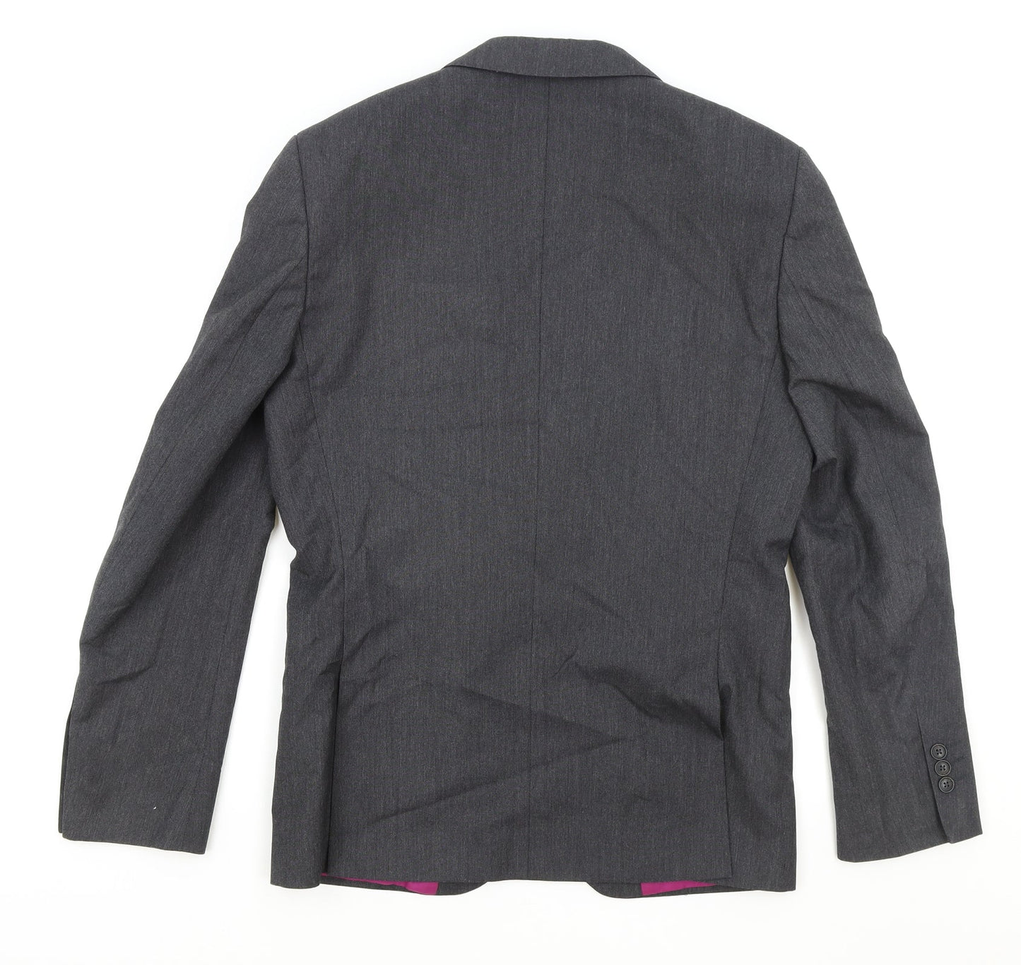 Marks and Spencer Mens Grey Polyester Jacket Suit Jacket Size M Regular
