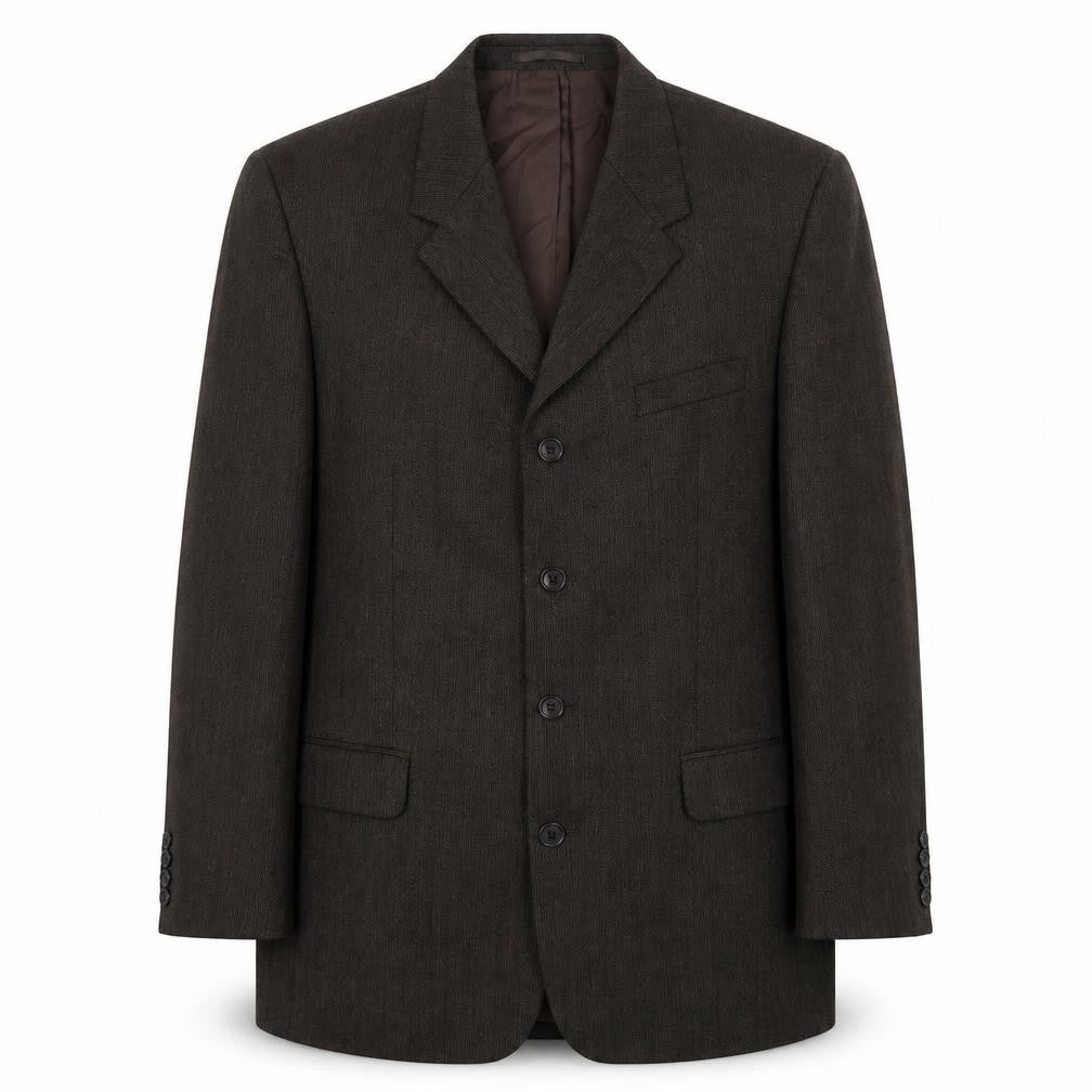 Ciro Citterio Mens Brown Wool Jacket Suit Jacket Size L Regular