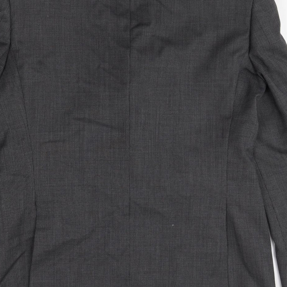 Marks and Spencer Mens Grey Wool Jacket Suit Jacket Size 40 Regular