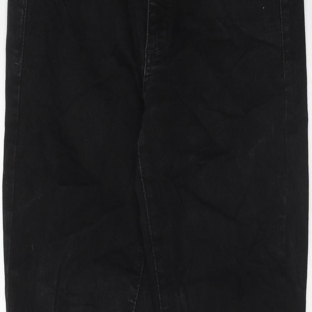 Gap Womens Black Cotton Skinny Jeans Size 28 in Regular Zip
