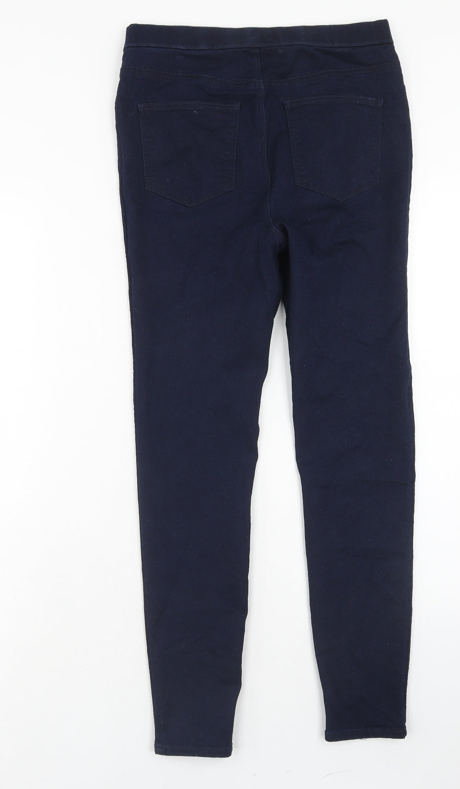Papaya Womens Blue Cotton Jegging Jeans Size 8 L29 in Regular