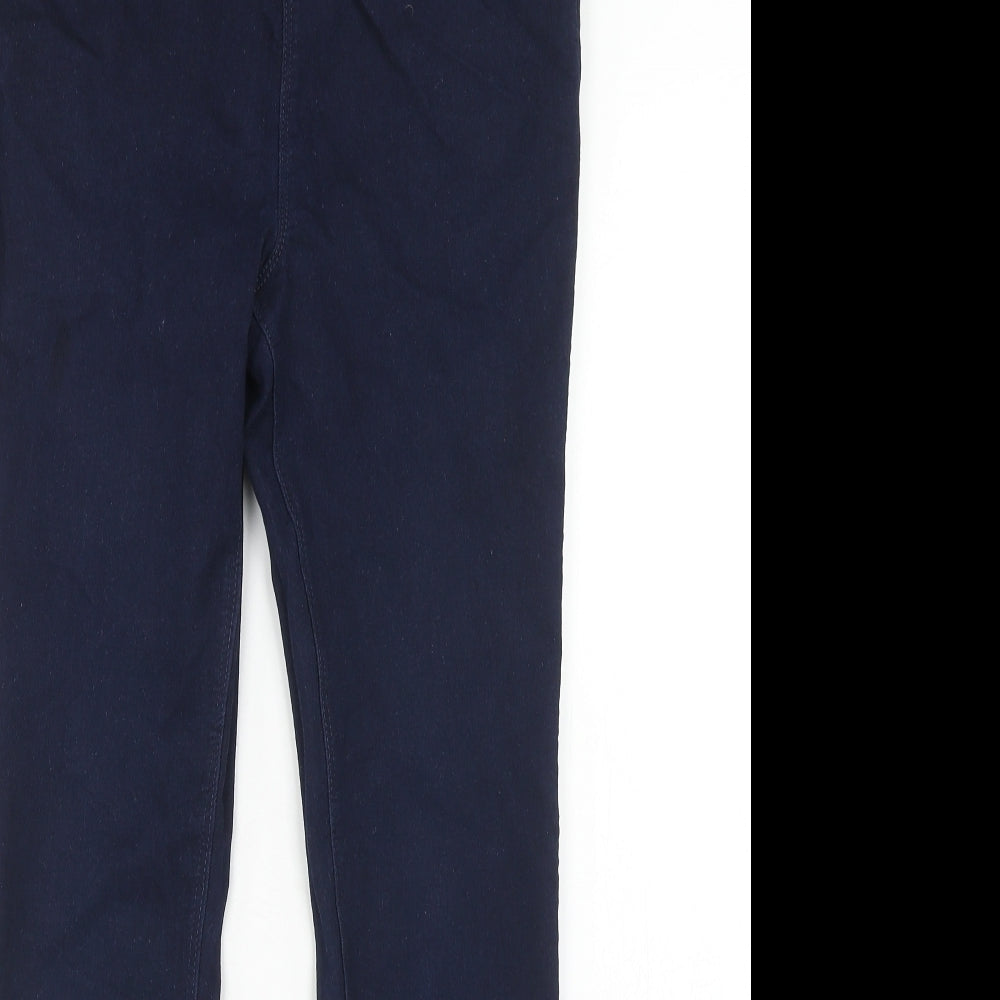 Papaya Womens Blue Cotton Jegging Jeans Size 8 L29 in Regular