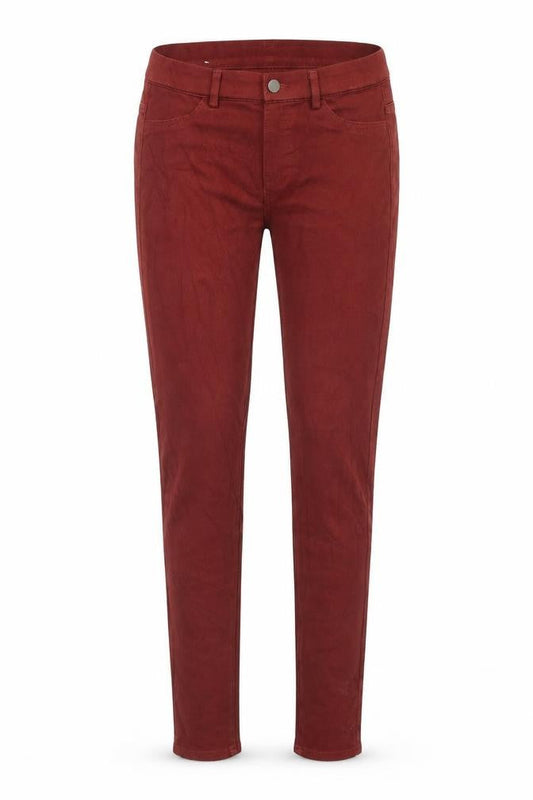 Uniqlo Womens Brown Cotton Skinny Jeans Size 28 in Regular Button