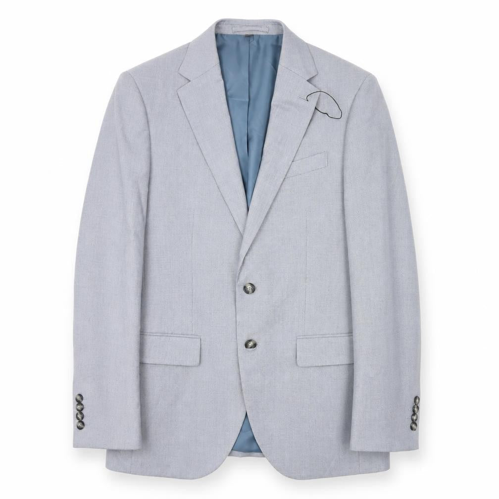 Marks and Spencer Mens Blue Polyester Jacket Suit Jacket Size 38 Regular