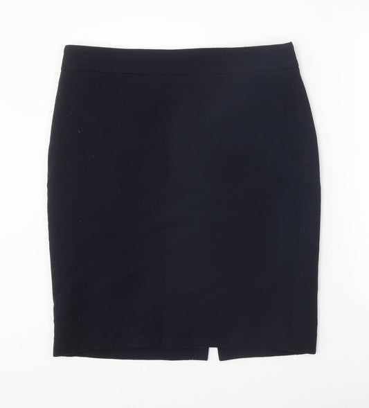 Armani Collezioni Womens Blue Polyester Straight & Pencil Skirt Size 20 Zip