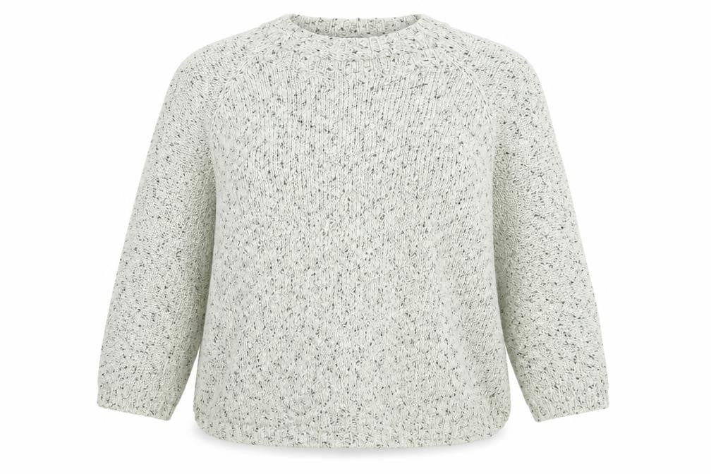 Marks and Spencer Womens Green Round Neck Cotton Pullover Jumper Size 12