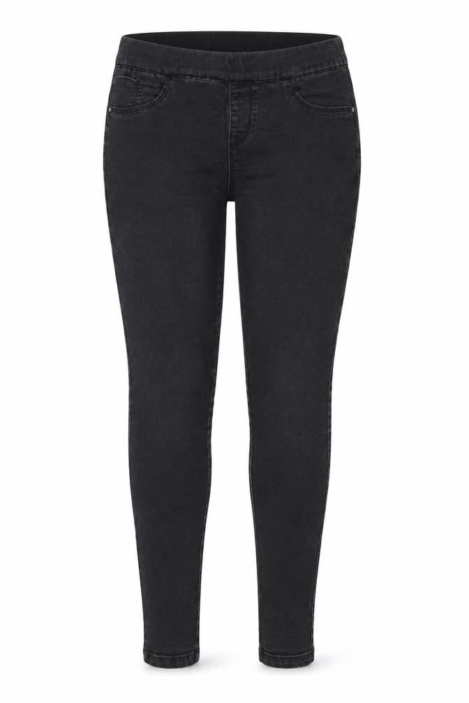 Denim & Co. Womens Black Cotton Jegging Jeans Size 10 Regular