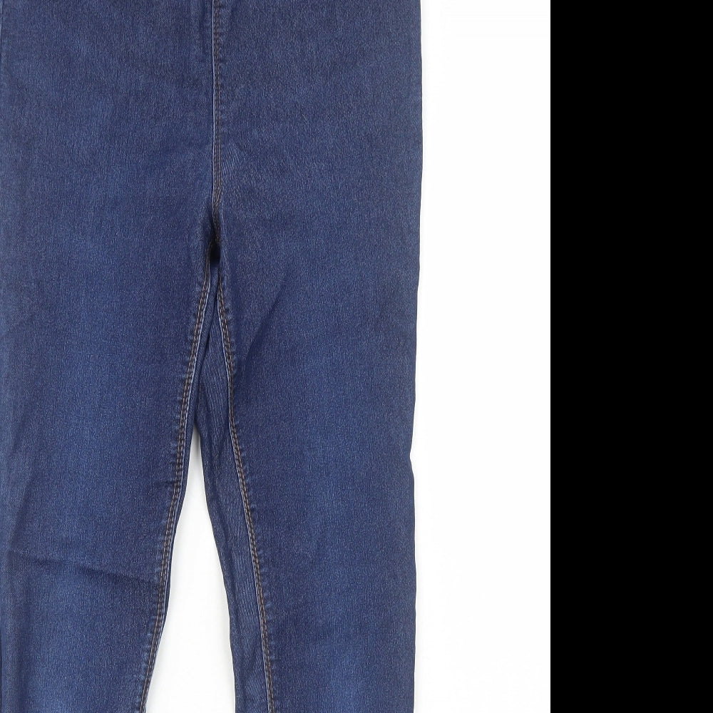 Papaya Womens Blue Cotton Jegging Jeans Size 8 Regular