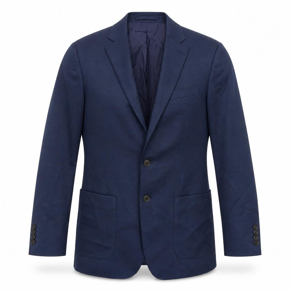 Marks and Spencer Mens Blue Polyester Jacket Suit Jacket Size 40 Regular
