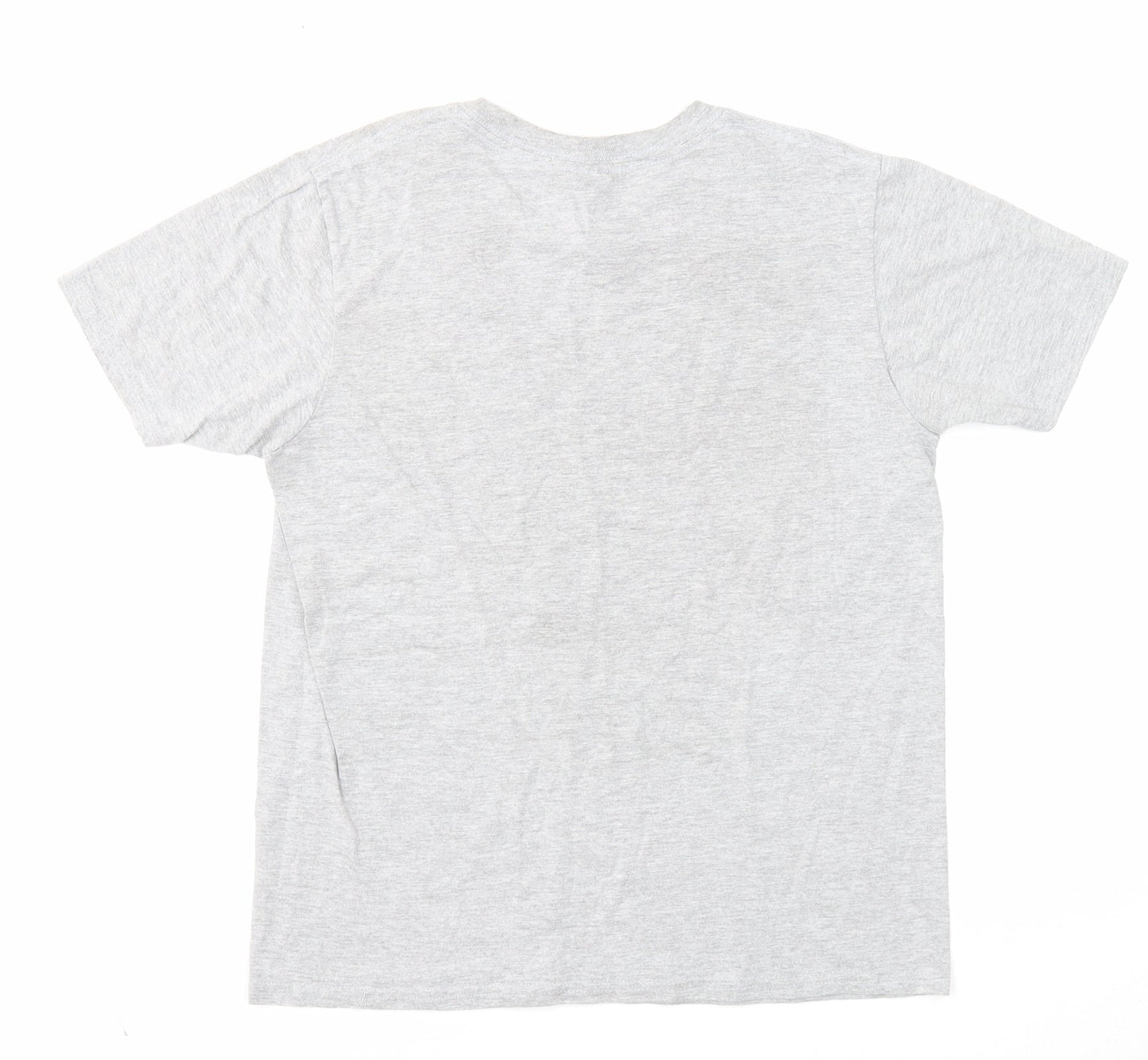 Gildan Boys Grey Polyester Basic T-Shirt Size 12-13 Years Round Neck Pullover - Sidekick, 12-14 Years