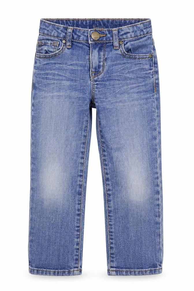 Gap Girls Blue Cotton Straight Jeans Size 3XL Regular Button