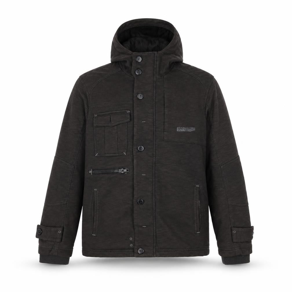 Next Mens Brown Anorak Coat Size S Zip