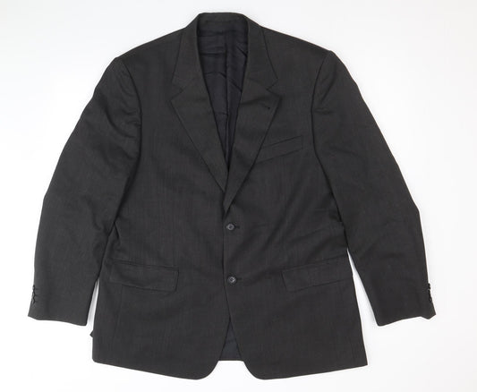 West Brook Mens Grey Wool Jacket Suit Jacket Size 44 Regular
