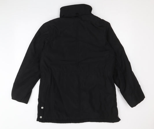 Roman Womens Black Jacket Size M Zip