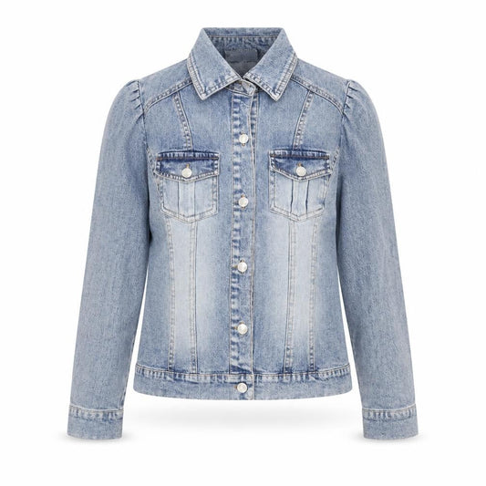 Todays Women Womens Blue Jacket Size 8 Button
