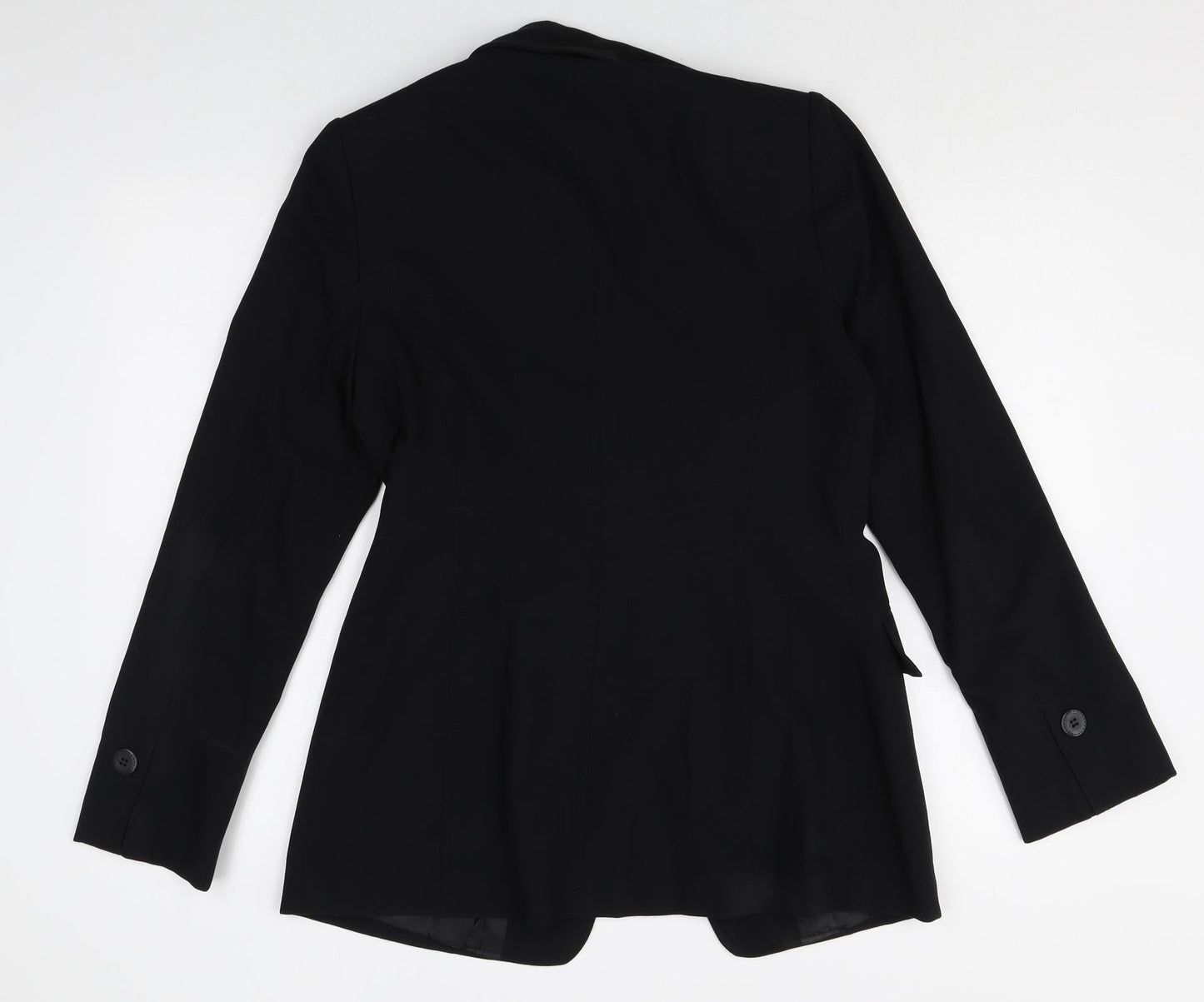 Planet Womens Black Viscose Jacket Blazer Size 10