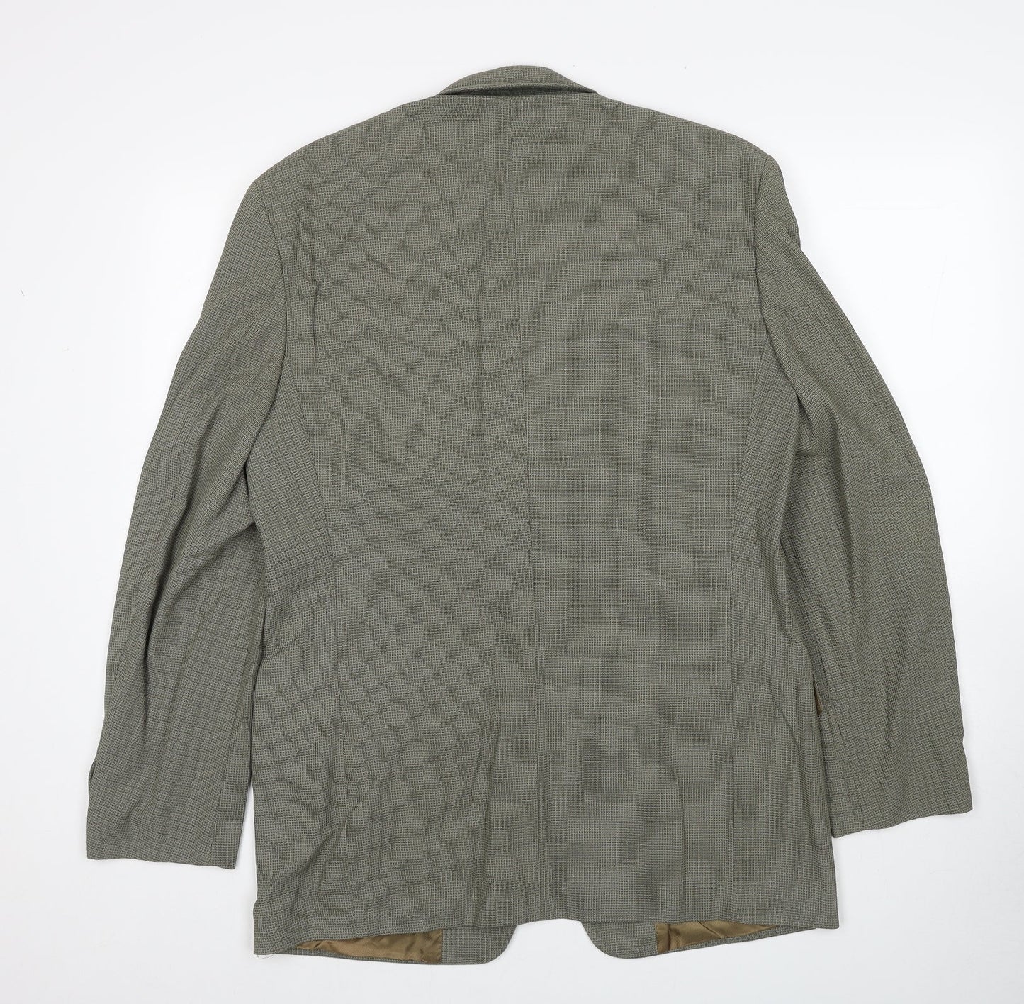 Marks and Spencer Mens Green Wool Jacket Suit Jacket Size M Regular