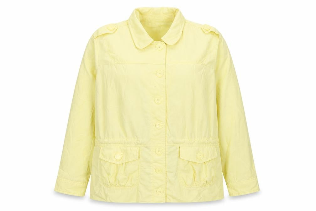Union Blues Womens Yellow Jacket Size 20 Button