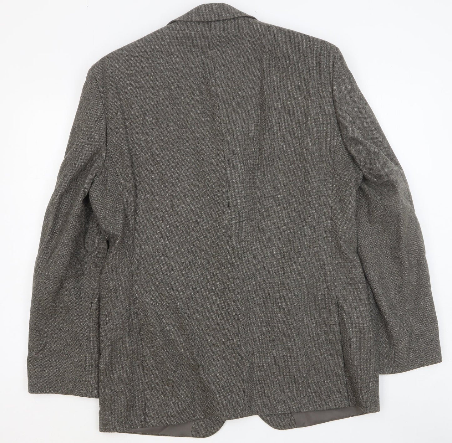 Marks and Spencer Mens Grey Wool Jacket Suit Jacket Size 40 Regular