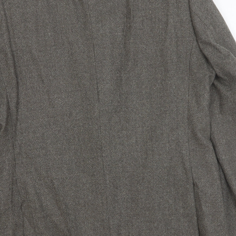 Marks and Spencer Mens Grey Wool Jacket Suit Jacket Size 40 Regular