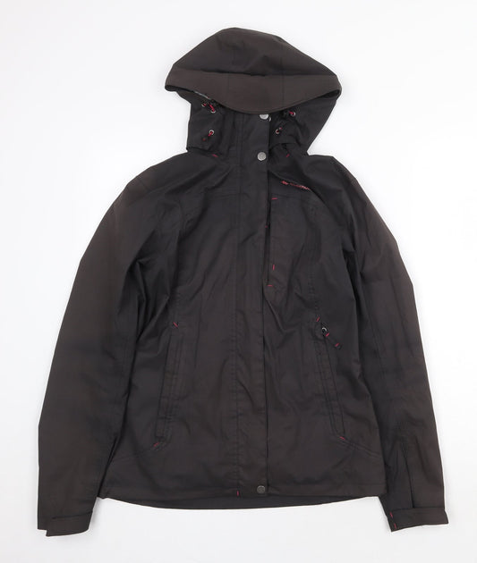 Oxylane Womens Grey Jacket Size S Zip