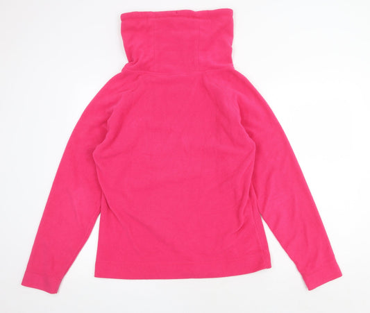 North Peak Womens Pink Polyester Pullover Sweatshirt Size 14 Pullover