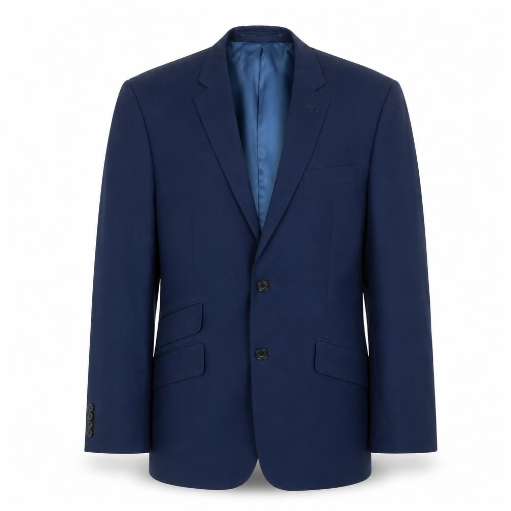 Marks and Spencer Mens Blue Polyester Jacket Suit Jacket Size 40 Regular