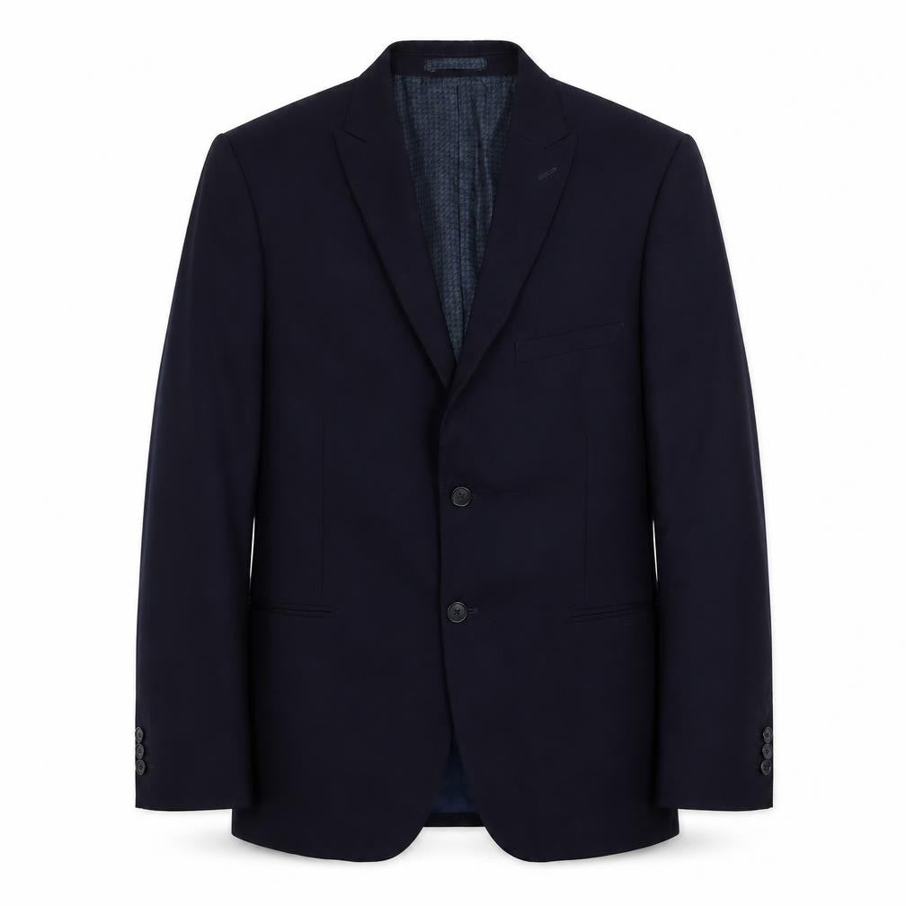Marks and Spencer Mens Blue Wool Jacket Suit Jacket Size 42 Regular
