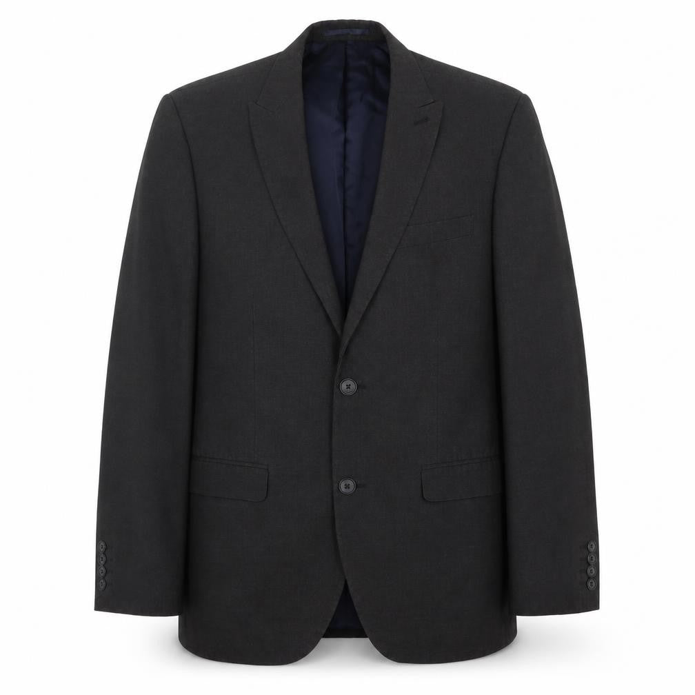 NEXT Mens Grey Polyester Jacket Suit Jacket Size 40 Regular