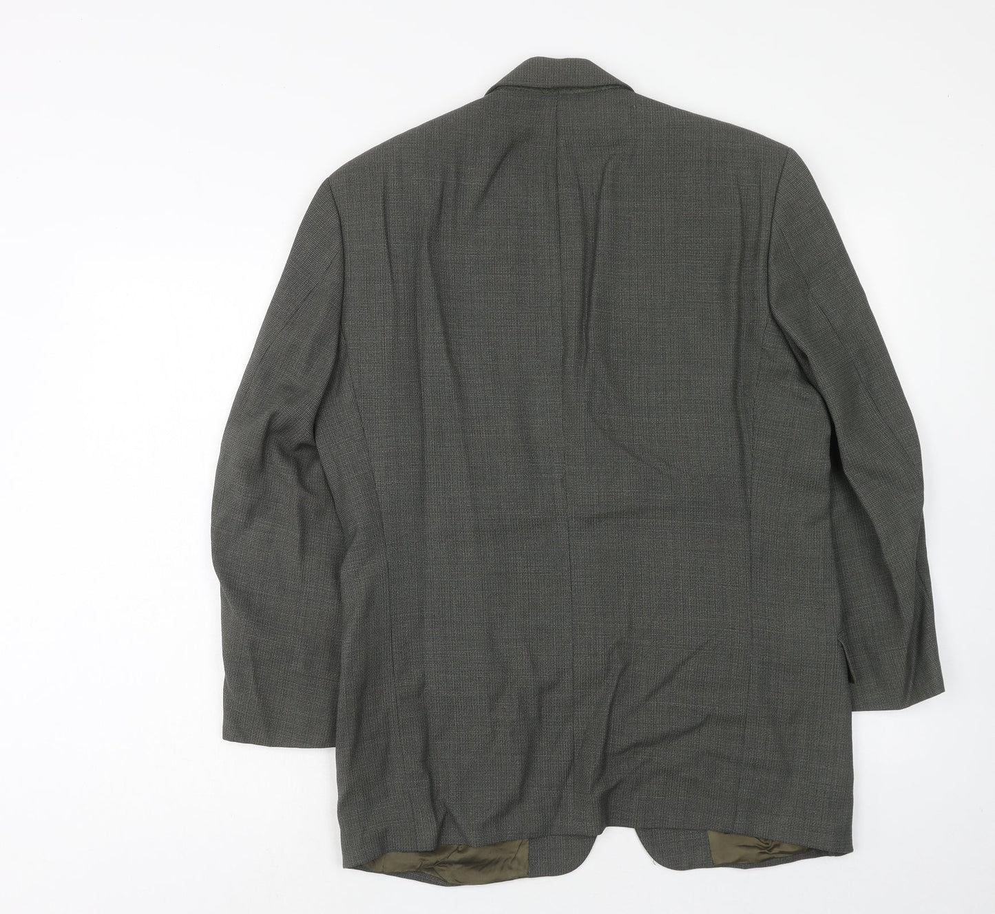 Marks and Spencer Mens Grey Wool Jacket Suit Jacket Size 38 Regular