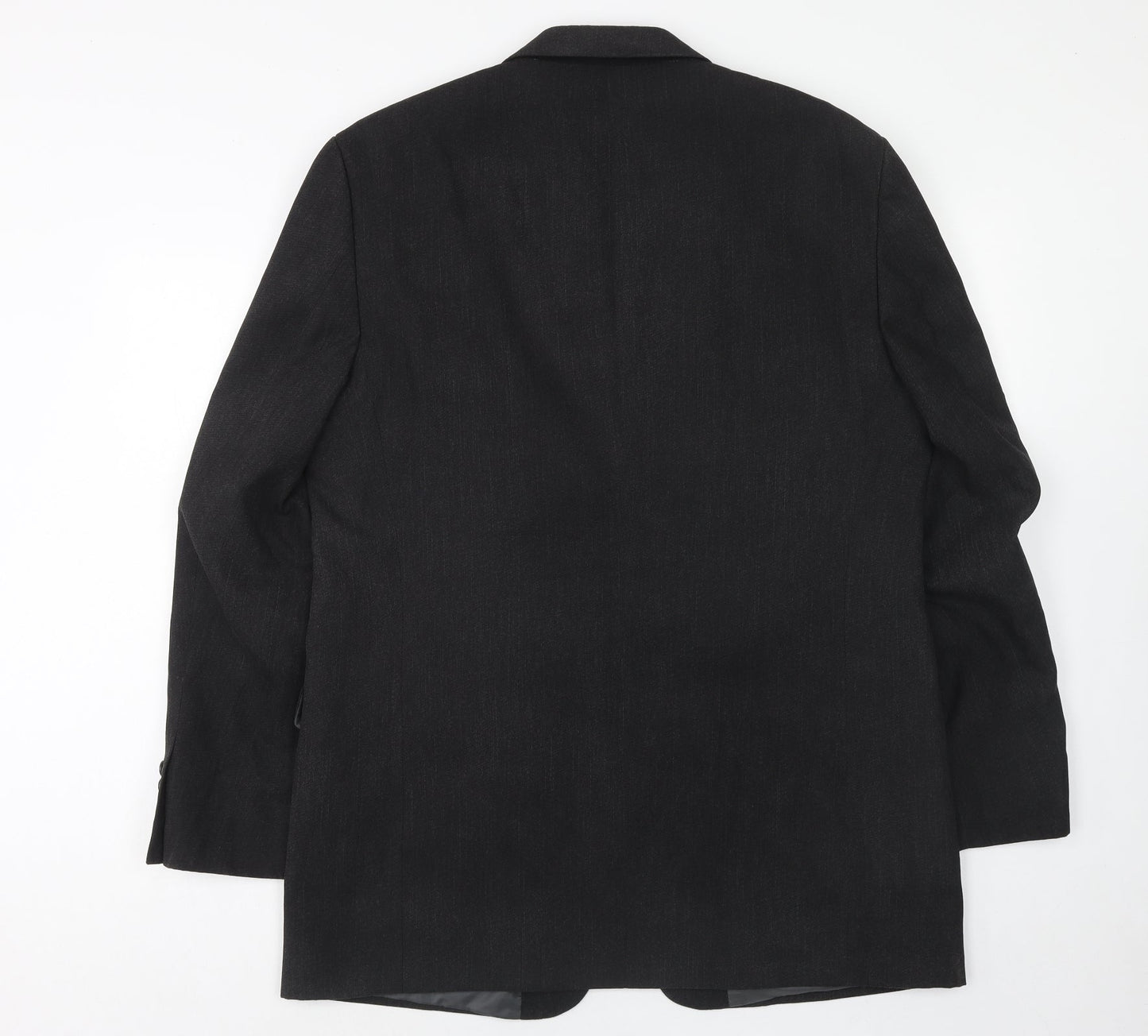 Marks and Spencer Mens Grey Polyester Jacket Suit Jacket Size 42 Regular