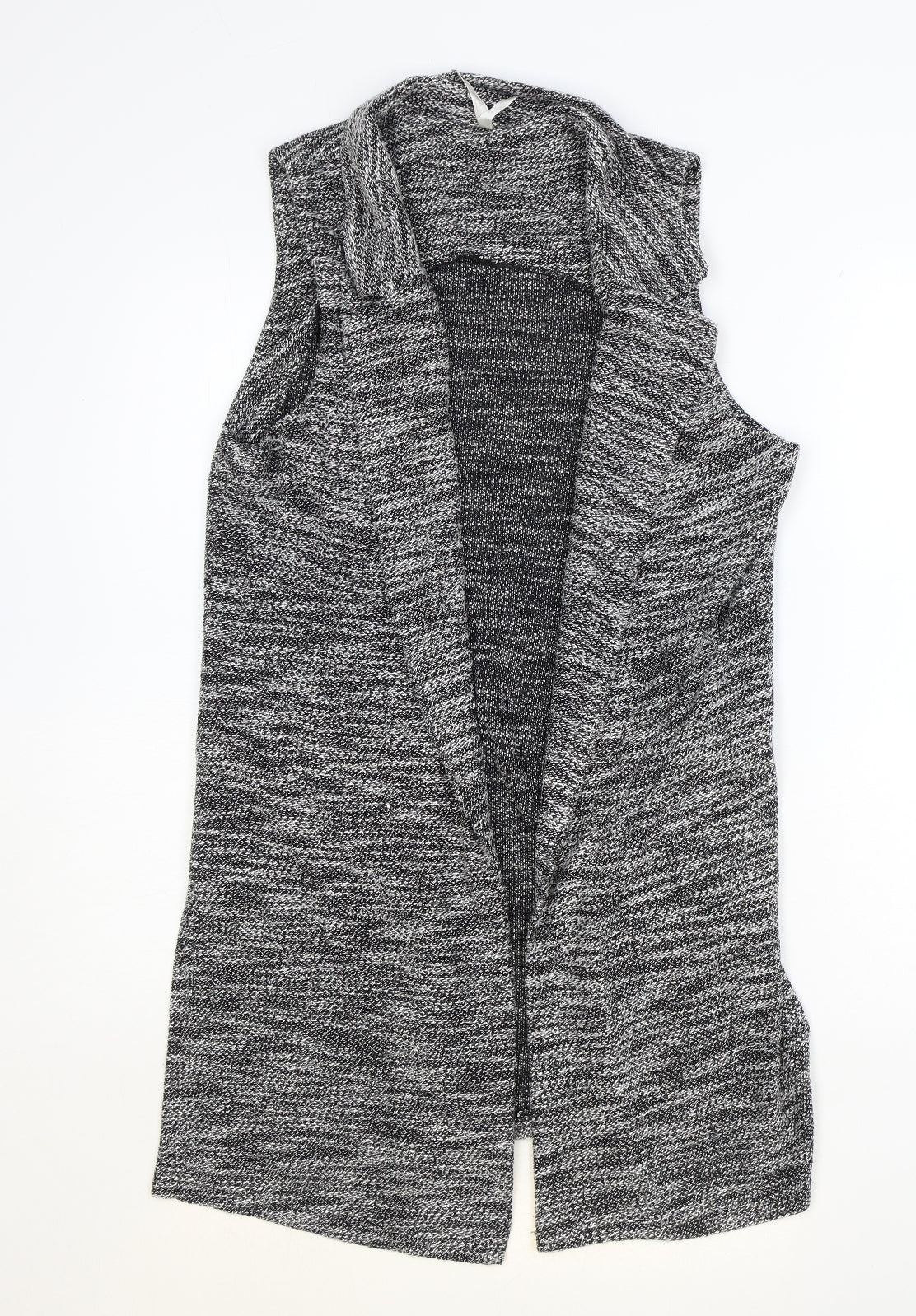 Stella Womens Green V-Neck Cotton Vest Jumper Size 12