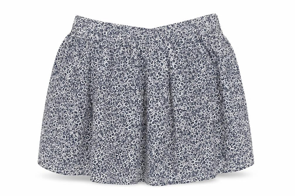 Marks and Spencer Womens Blue Floral Cotton Skater Skirt Size 20