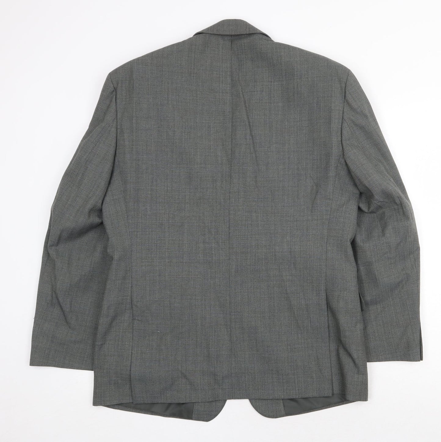 Chatsworth Mens Grey Wool Jacket Suit Jacket Size 40 Regular
