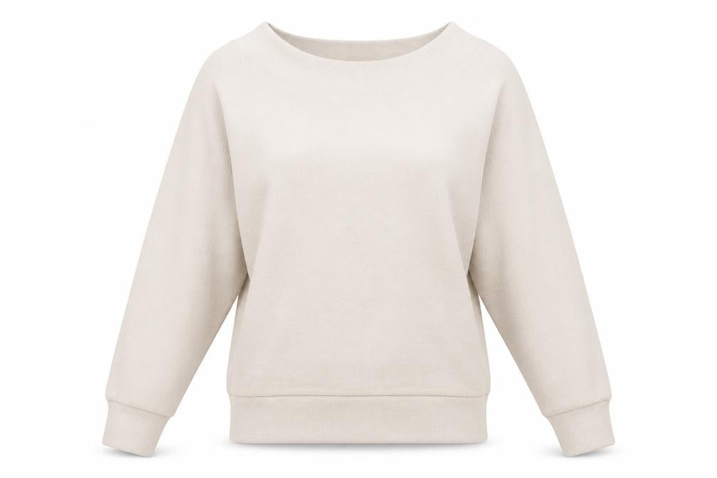 New Look Womens Beige Polyester Pullover Sweatshirt Size S Pullover