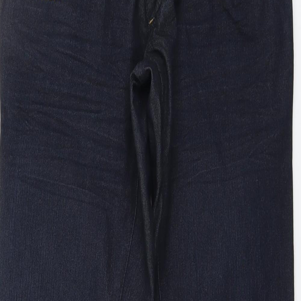 mamas & papas Womens Blue Cotton Jegging Jeans Size 8 L31 in Regular