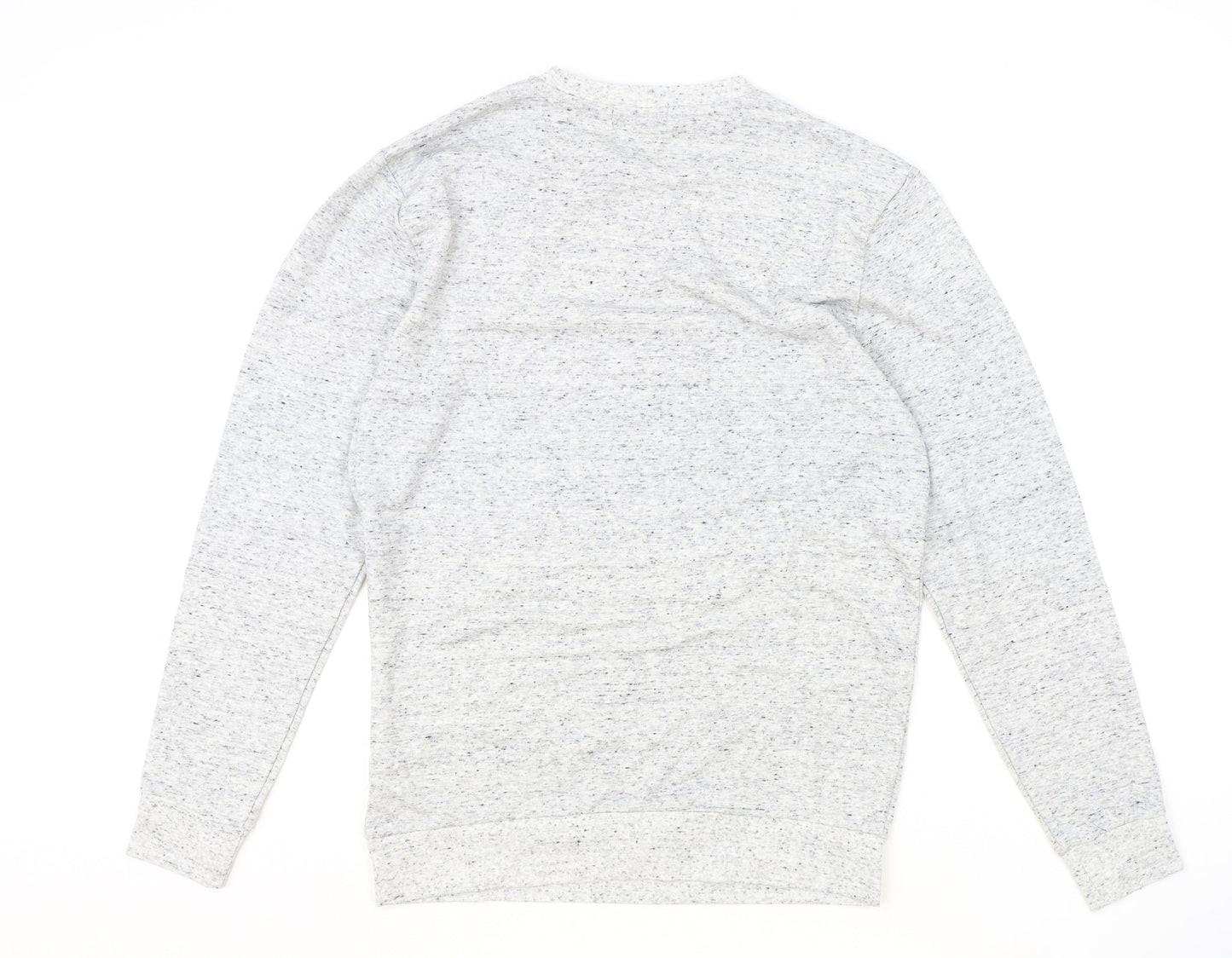 Primark Mens Grey Polyester Pullover Sweatshirt Size M