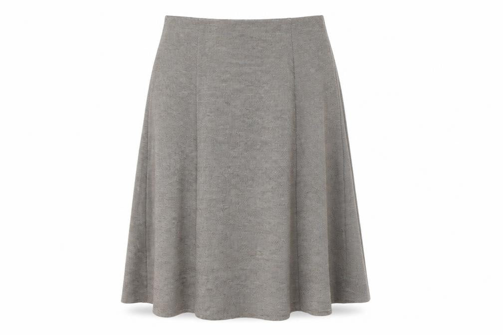 Marks and Spencer Womens Brown Polyester Swing Skirt Size 16