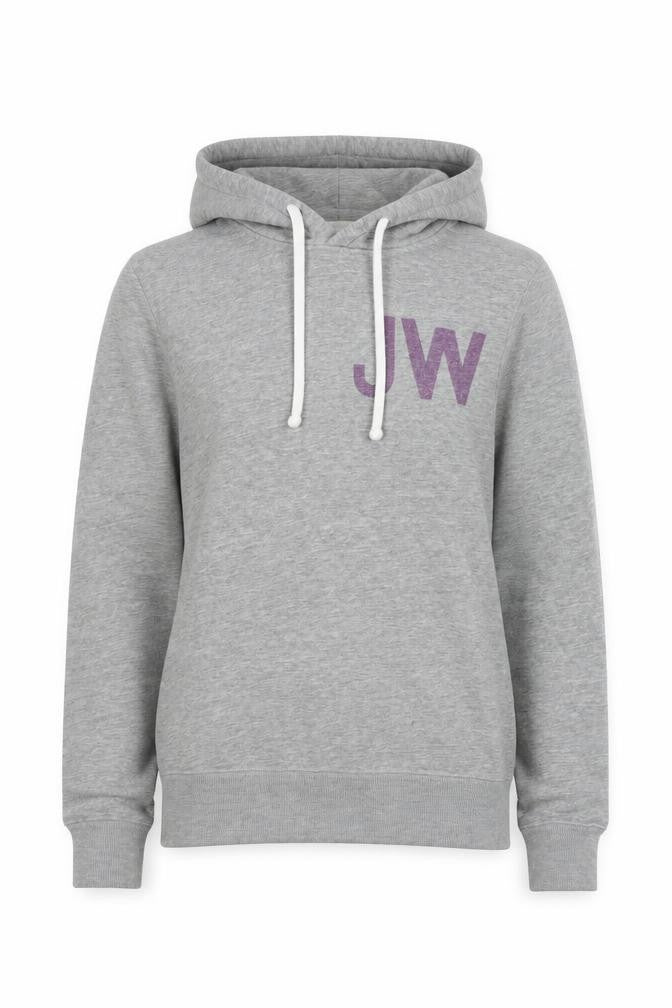 Womens UK XS Regular Jack Wills Grey Pullover Hoodie