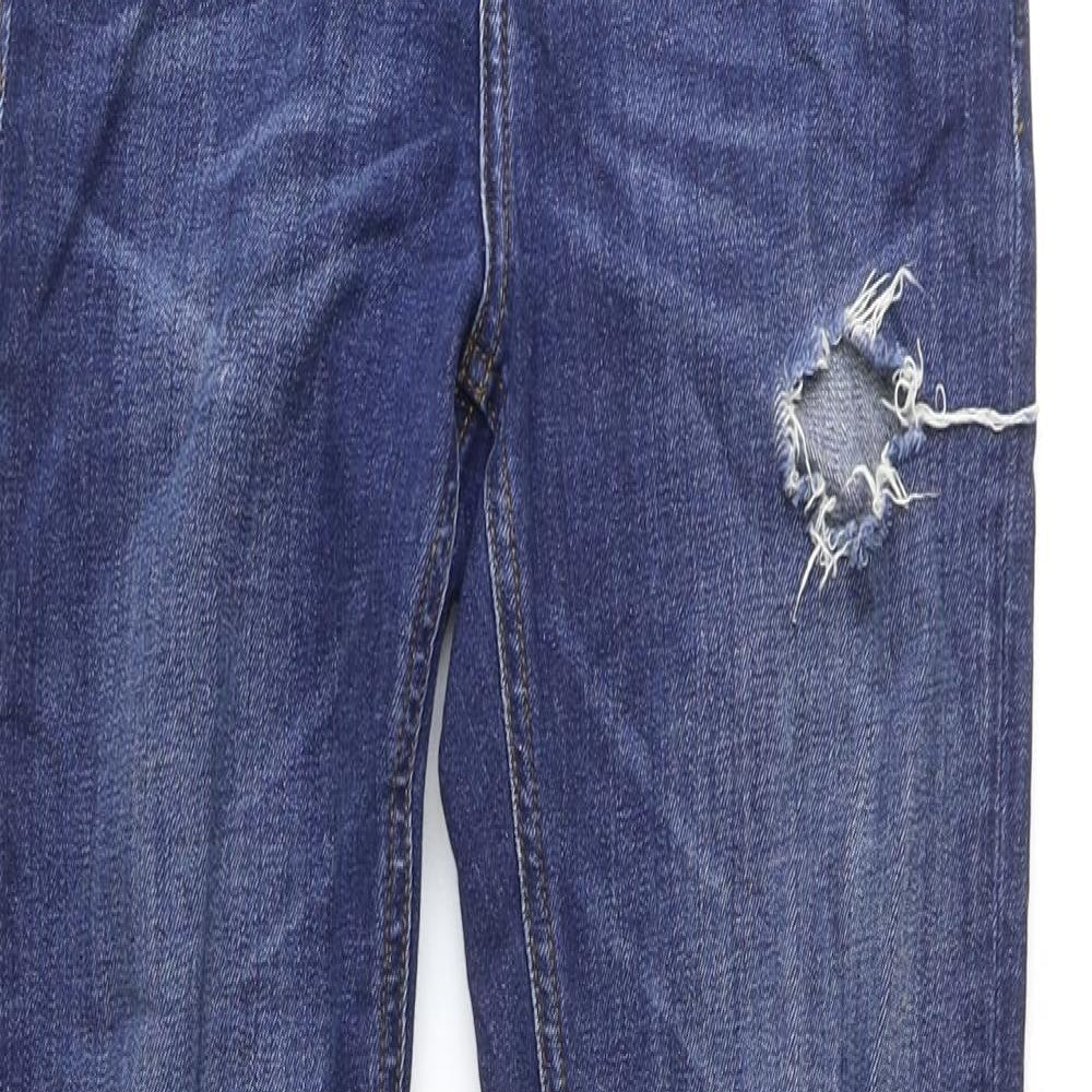 cross Jeans Womens Blue Cotton Skinny Jeans Size 29 in Regular Zip