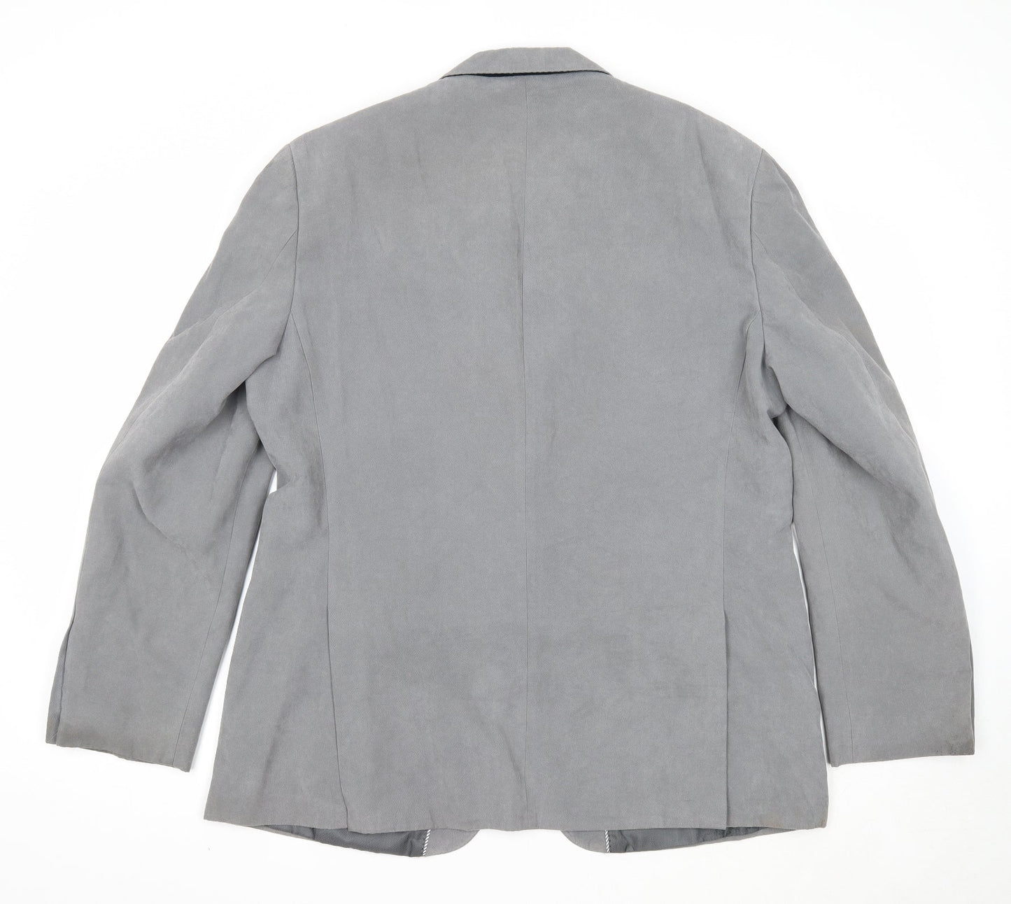 Marks and Spencer Mens Grey Polyester Jacket Suit Jacket Size 44 Regular