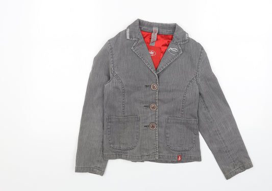EDC Womens Grey Jacket Blazer Size XS Button