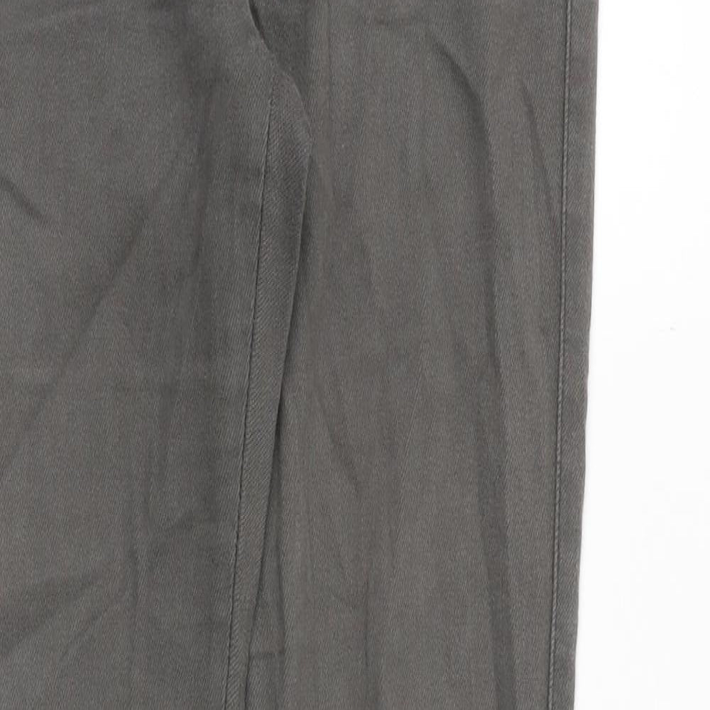 Sisley Womens Green Cotton Skinny Jeans Size 26 in Slim Zip