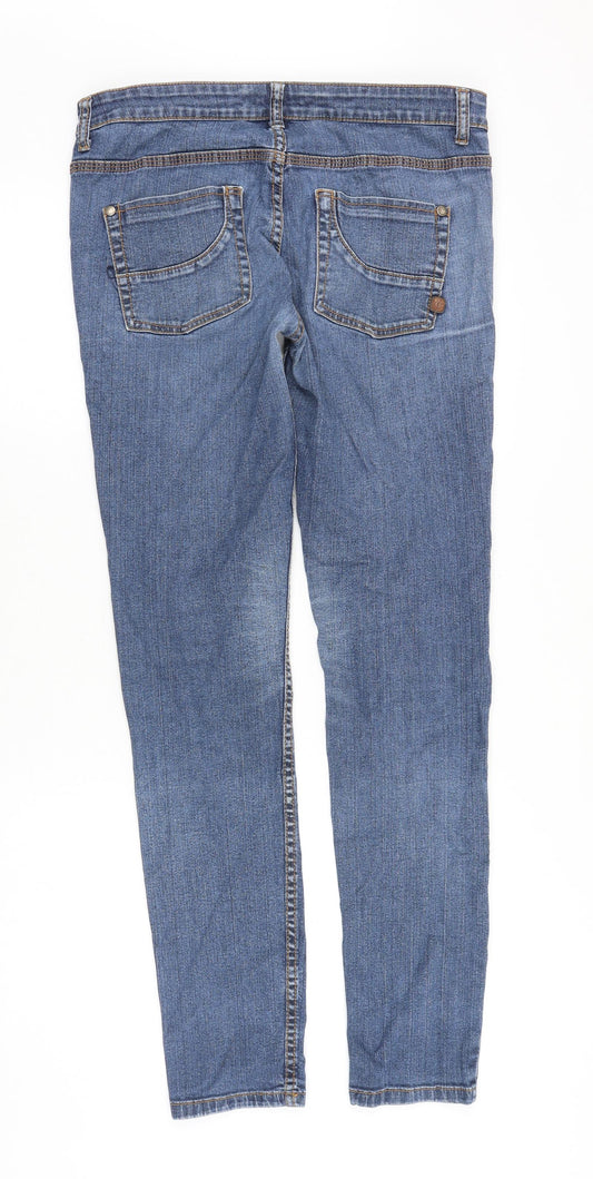 Element Womens Blue Cotton Skinny Jeans Size 32 in Regular Zip