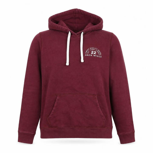 Womens UK 6 Regular Jack Wills Red Pullover Hoodie