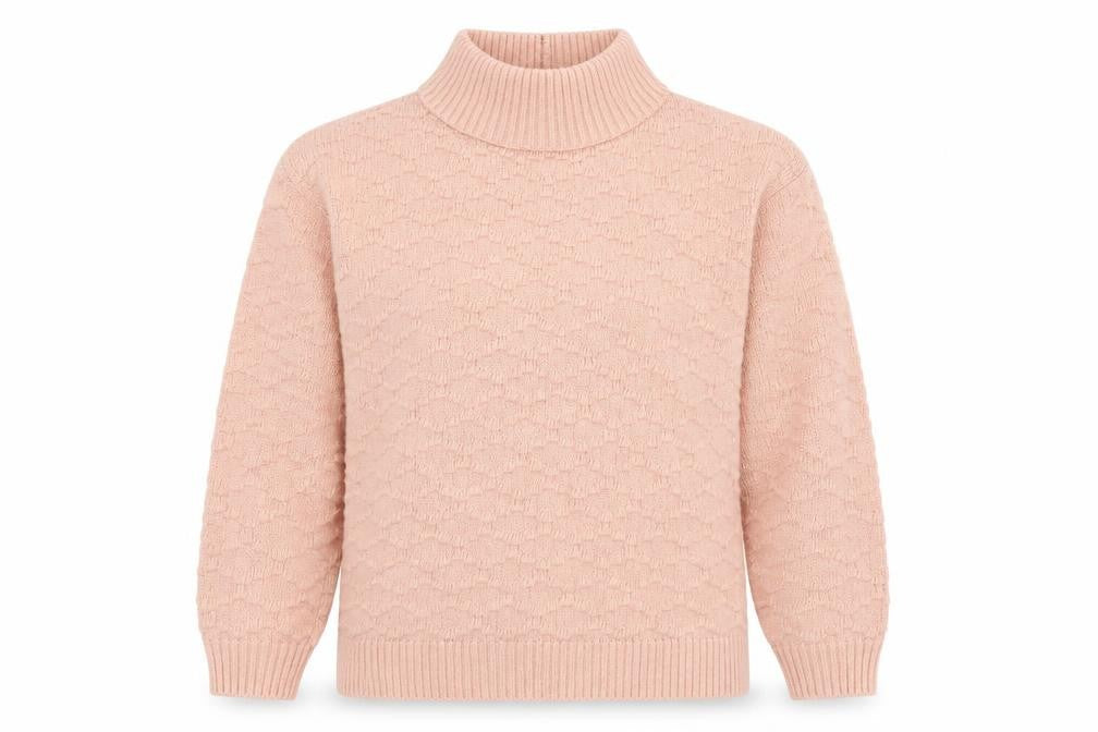 NEXT Womens Pink High Neck Acrylic Pullover Jumper Size S